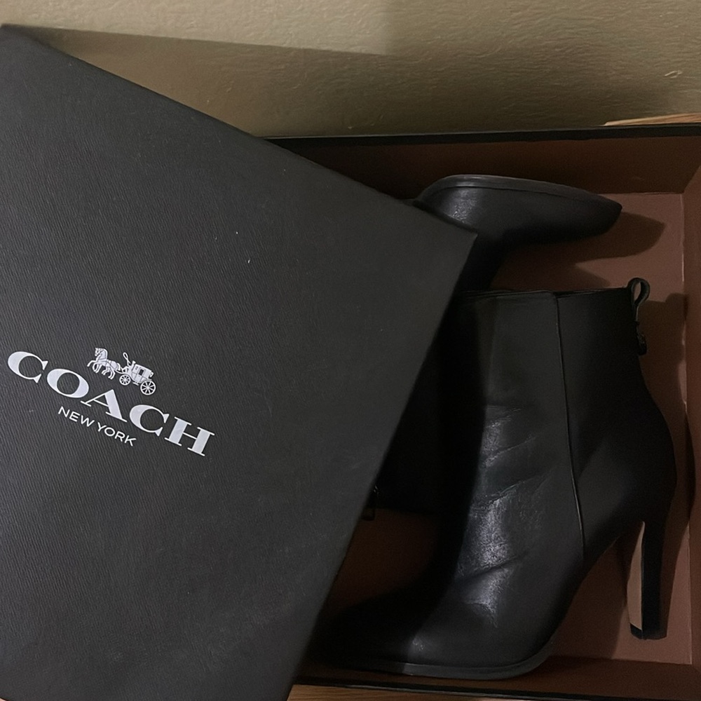 Coach boot heels